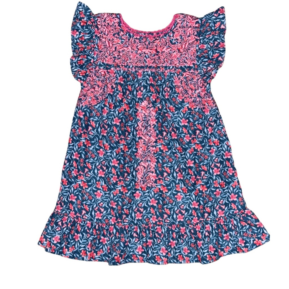 Six Honeybees Vida Ruffle Dress (4T)